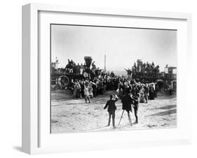 The Iron Horse, 1924-John Ford-Framed Giclee Print