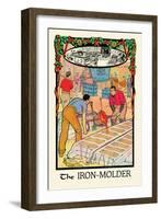 The Iron-Molder-H.o. Kennedy-Framed Art Print