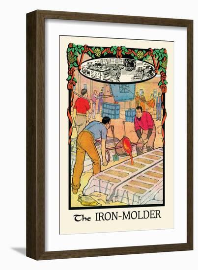 The Iron-Molder-H.o. Kennedy-Framed Art Print