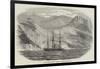 The Iron Screw Steam-Ship Manilla on Fire in Balaclava Roads-null-Framed Giclee Print