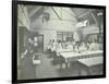 The Ironing Room, Battersea Polytechnic, London, 1907-null-Framed Photographic Print