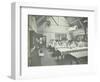 The Ironing Room, Battersea Polytechnic, London, 1907-null-Framed Photographic Print