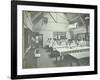 The Ironing Room, Battersea Polytechnic, London, 1907-null-Framed Photographic Print