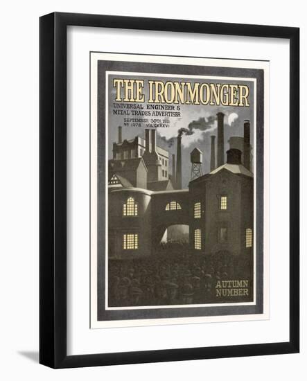 The Ironmonger Factory Exterior-null-Framed Art Print