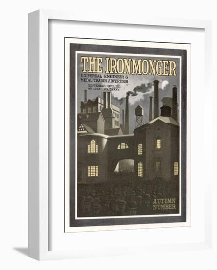 The Ironmonger Factory Exterior-null-Framed Art Print