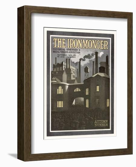 The Ironmonger Factory Exterior-null-Framed Art Print