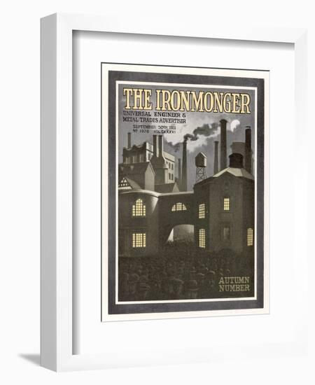 The Ironmonger Factory Exterior-null-Framed Art Print