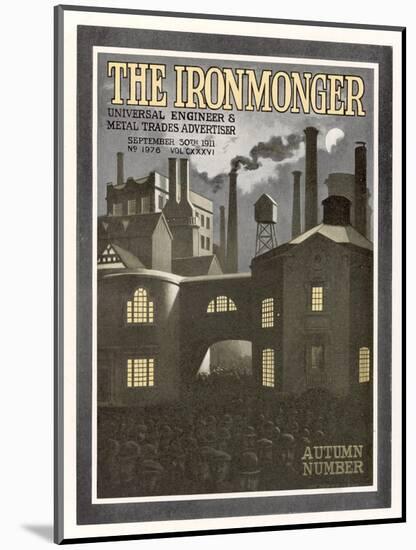 The Ironmonger Factory Exterior-null-Mounted Art Print