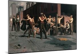 The Ironworkers at Noontime-Thomas Pollock Anshutz-Mounted Art Print