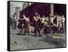 The Ironworkers' Noontime-Thomas Pollock Anshutz-Framed Stretched Canvas