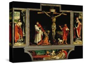 The Isenheim Altar, Closed, circa 1515-Matthias Grünewald-Stretched Canvas