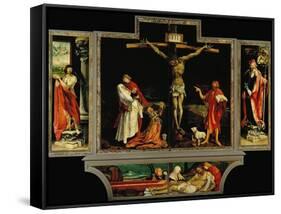 The Isenheim Altar, Closed, circa 1515-Matthias Grünewald-Framed Stretched Canvas