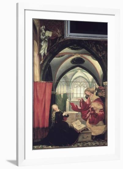 The Isenheim Altarpiece, Annunciation-Matthias Grünewald-Framed Giclee Print