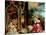 The Isenheim Altarpiece, Central Panel: Concert of Angels and Nativity, 1506-1515-Matthias Grünewald-Stretched Canvas