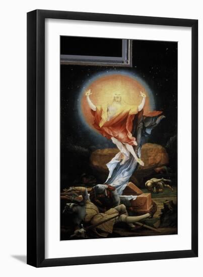 The Isenheim Altarpiece, Resurrection-Matthias Grünewald-Framed Giclee Print