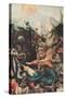 The Isenheim Altarpiece, Right Wing: the Temptation of Saint Anthony-Matthias Grünewald-Stretched Canvas