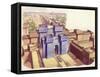 The Ishtar Gate of Babylon-Pat Nicolle-Framed Stretched Canvas