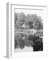 The Island House, Druid Hill Park, Baltimore, Md.-null-Framed Photo