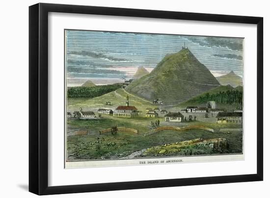 The Island of Ascension, C1880-null-Framed Giclee Print