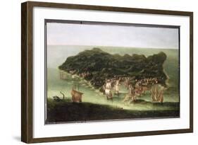 The Island of Barbados, c.1694-Isaac Sailmaker-Framed Giclee Print