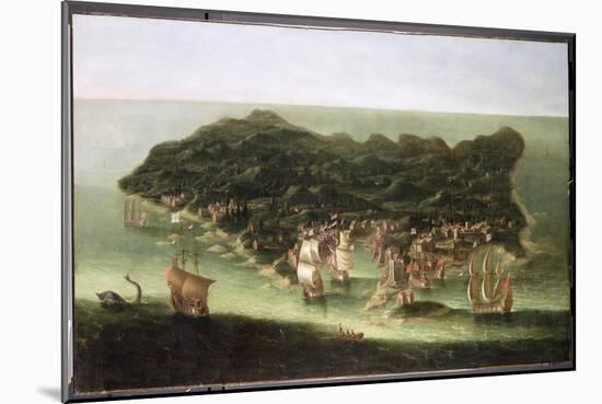 The Island of Barbados, c.1694-Isaac Sailmaker-Mounted Giclee Print