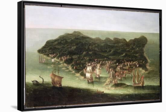 The Island of Barbados, c.1694-Isaac Sailmaker-Framed Stretched Canvas