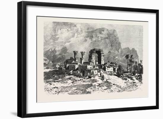 The Island of Bigeh, Egypt, 1879-null-Framed Giclee Print
