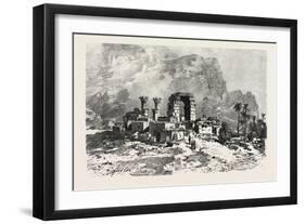 The Island of Bigeh, Egypt, 1879-null-Framed Giclee Print