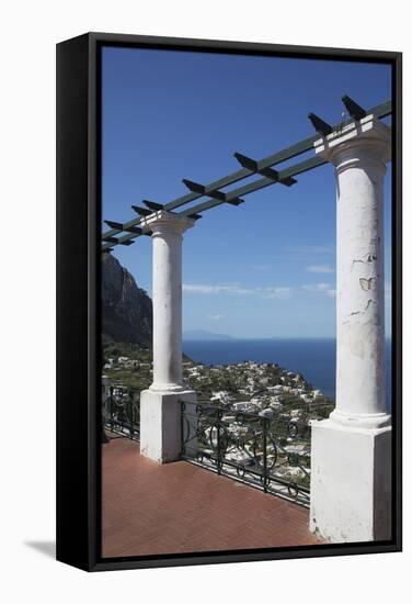 The Island of Capri, Campania, Italy, Mediterranean, Europe-Angelo Cavalli-Framed Stretched Canvas