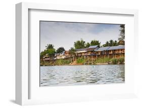 The Island of Don Det Is an Upcoming Backpacker Stop Along the Cambodia and Laos Border-Micah Wright-Framed Photographic Print