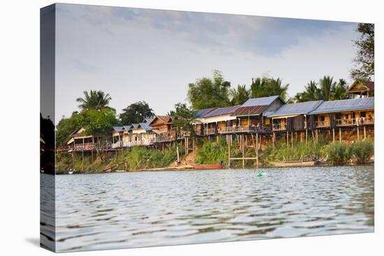 The Island of Don Det Is an Upcoming Backpacker Stop Along the Cambodia and Laos Border-Micah Wright-Stretched Canvas