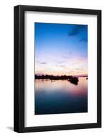 The Island of Don Det Is an Upcoming Backpacker Stop on Mekong River Along Cambodia and Laos Border-Micah Wright-Framed Photographic Print