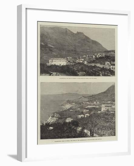 The Island of Ischia-null-Framed Giclee Print