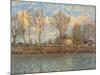 The Island of La Grande Jatte, Neuilly sur Seine-Alfred Sisley-Mounted Giclee Print