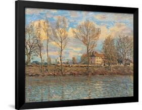 The Island of La Grande Jatte, Neuilly sur Seine-Alfred Sisley-Framed Giclee Print