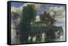 The Island of Life-Arnold Bocklin-Framed Stretched Canvas