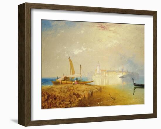 The Island of Murano, 1867-69-James Baker Pyne-Framed Giclee Print