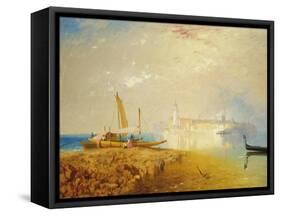 The Island of Murano, 1867-69-James Baker Pyne-Framed Stretched Canvas