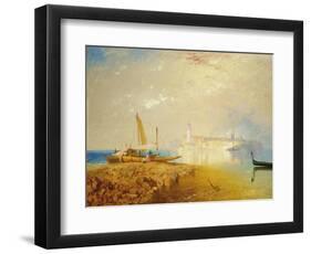 The Island of Murano, 1867-69-James Baker Pyne-Framed Giclee Print