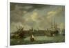 The Island of Onrust near Batavia, Jakarta, 1699-Abraham Storck-Framed Giclee Print