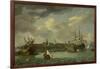 The Island of Onrust near Batavia, Jakarta, 1699-Abraham Storck-Framed Giclee Print