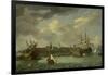 The Island of Onrust near Batavia, Jakarta, 1699-Abraham Storck-Framed Giclee Print