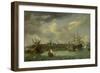 The Island of Onrust near Batavia, Jakarta, 1699-Abraham Storck-Framed Giclee Print