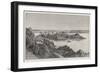 The Island of Philae as Seen from the Libyan Shore-Charles Auguste Loye-Framed Giclee Print