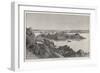 The Island of Philae as Seen from the Libyan Shore-Charles Auguste Loye-Framed Giclee Print