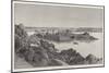 The Island of Philae as Seen from the Libyan Shore-Charles Auguste Loye-Mounted Giclee Print