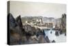 The Island of Philae, Egypt, 19th Century-Hector Horeau-Stretched Canvas