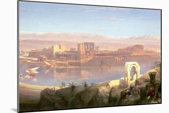 The Island of Philae, Nubia-David Roberts-Mounted Giclee Print