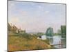 The Island of Saint Denis-Alfred Sisley-Mounted Giclee Print