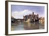 The Island of San Bartolomeo, 1826-28-Jean-Baptiste-Camille Corot-Framed Giclee Print